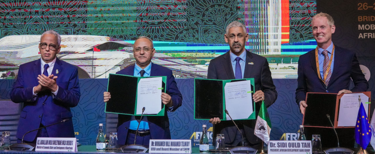EIB Global and African Development Bank invest US$ 275 million to modernise Mauritania’s main railway corridor